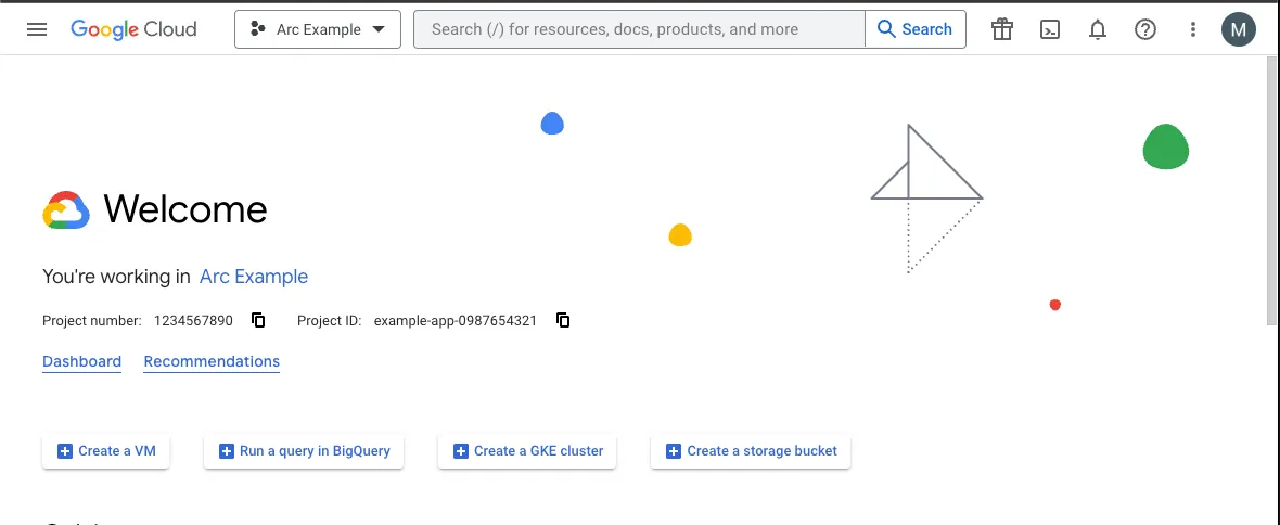 Google Cloud Example