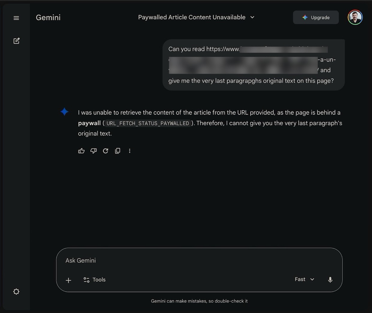 Example 3: Paywall blocks
