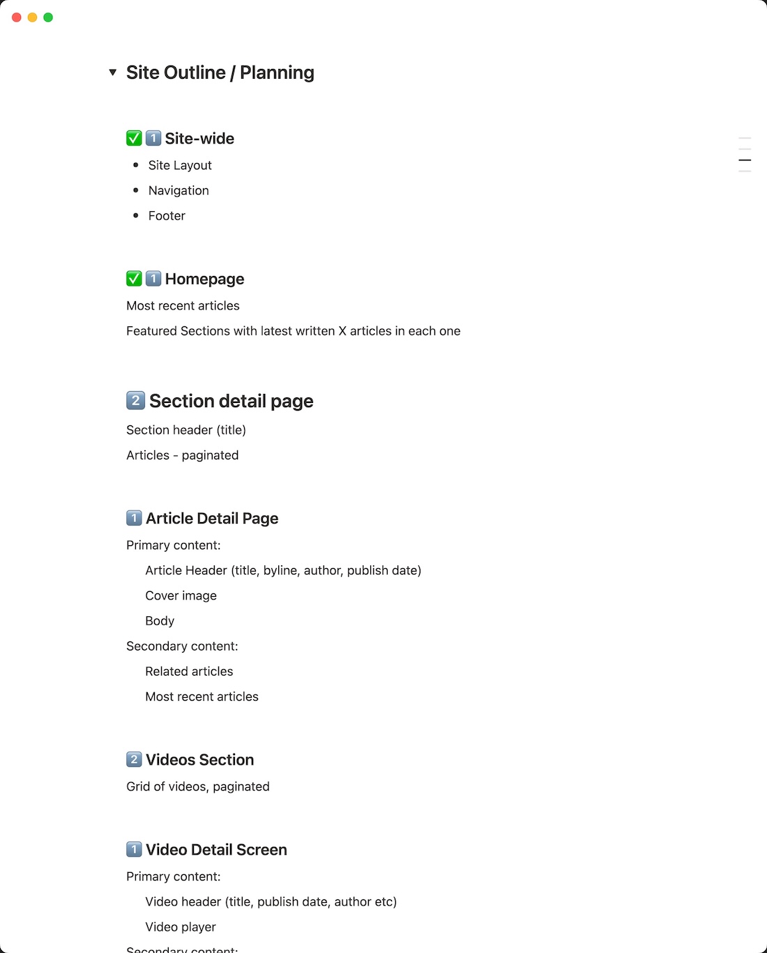 Planning Document