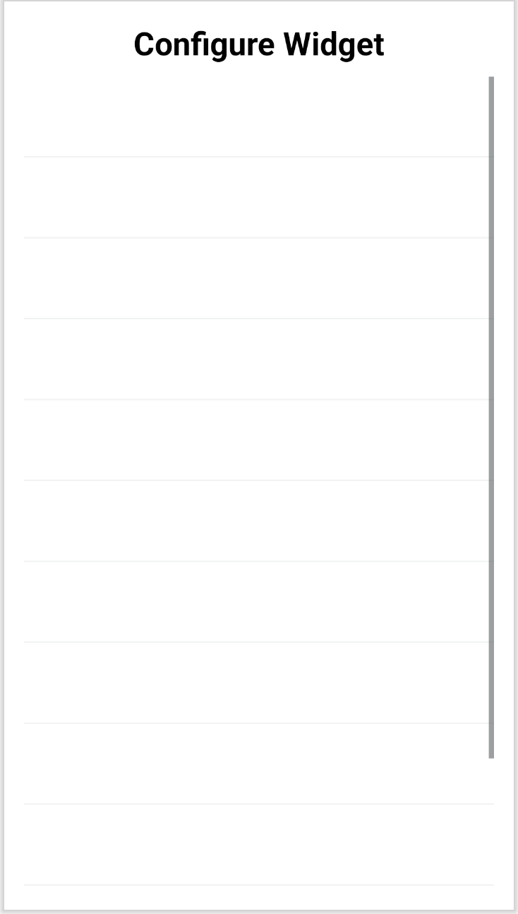 Configure Widget Screenshot