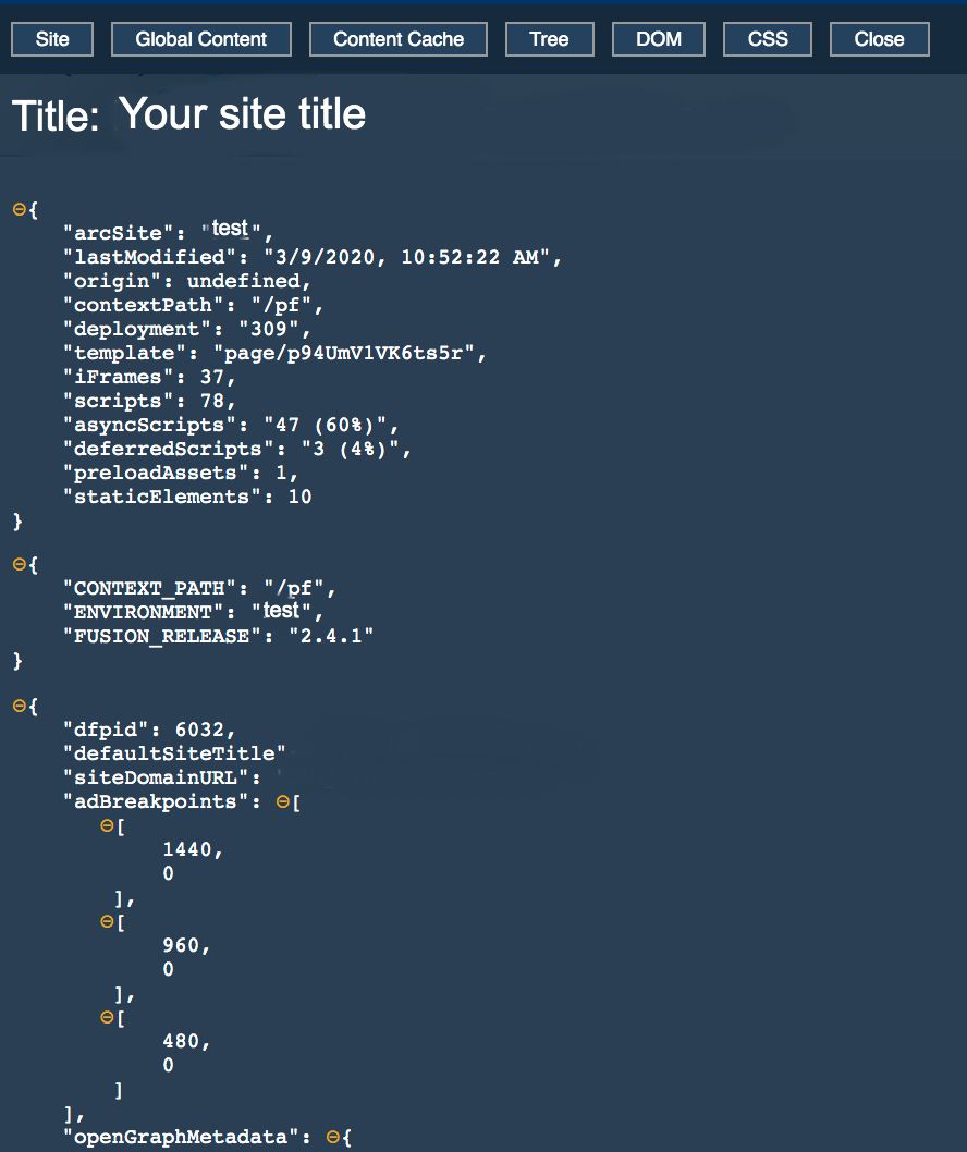 Arc XP Bookmarklet