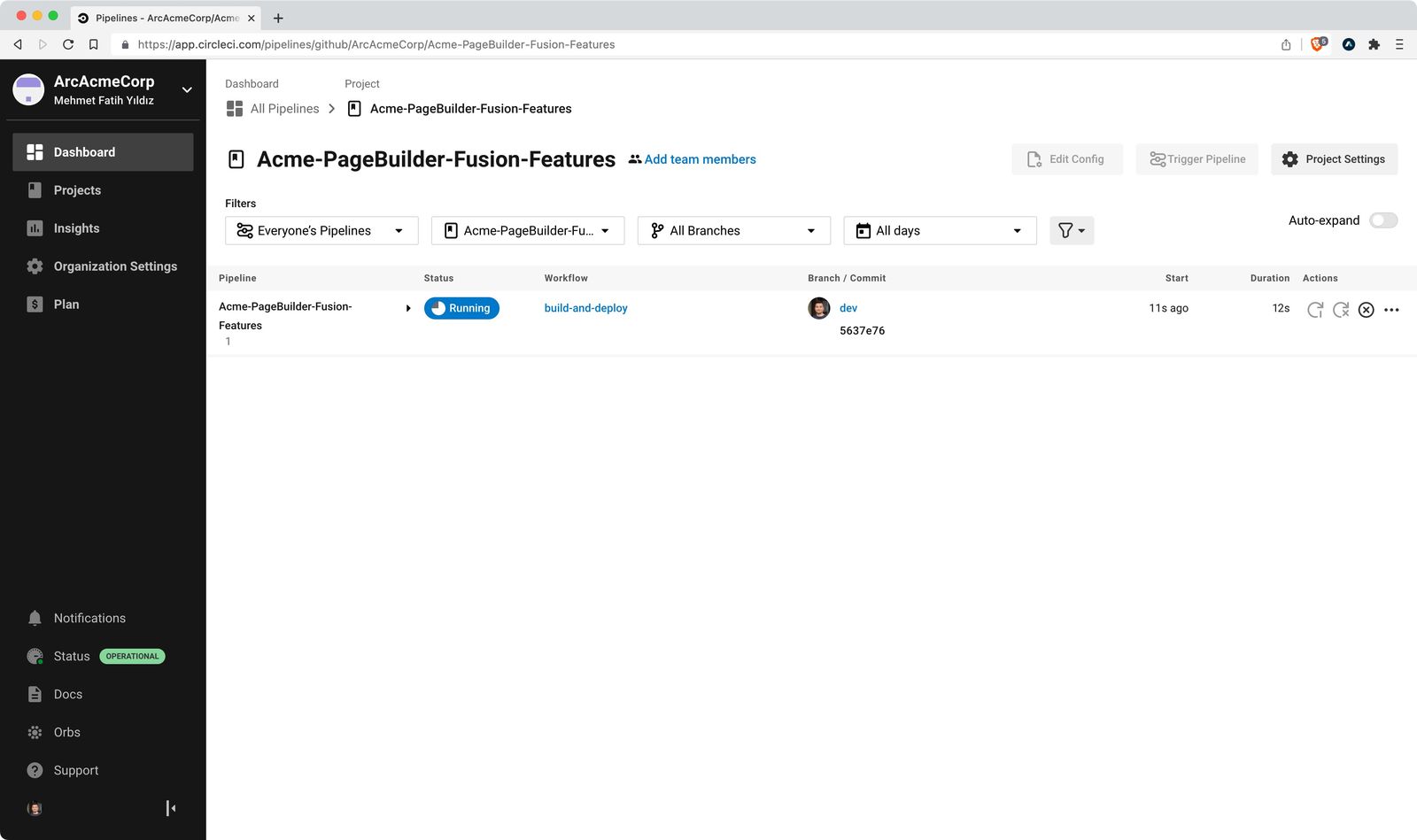 Acme PageBuilder Fusion Features