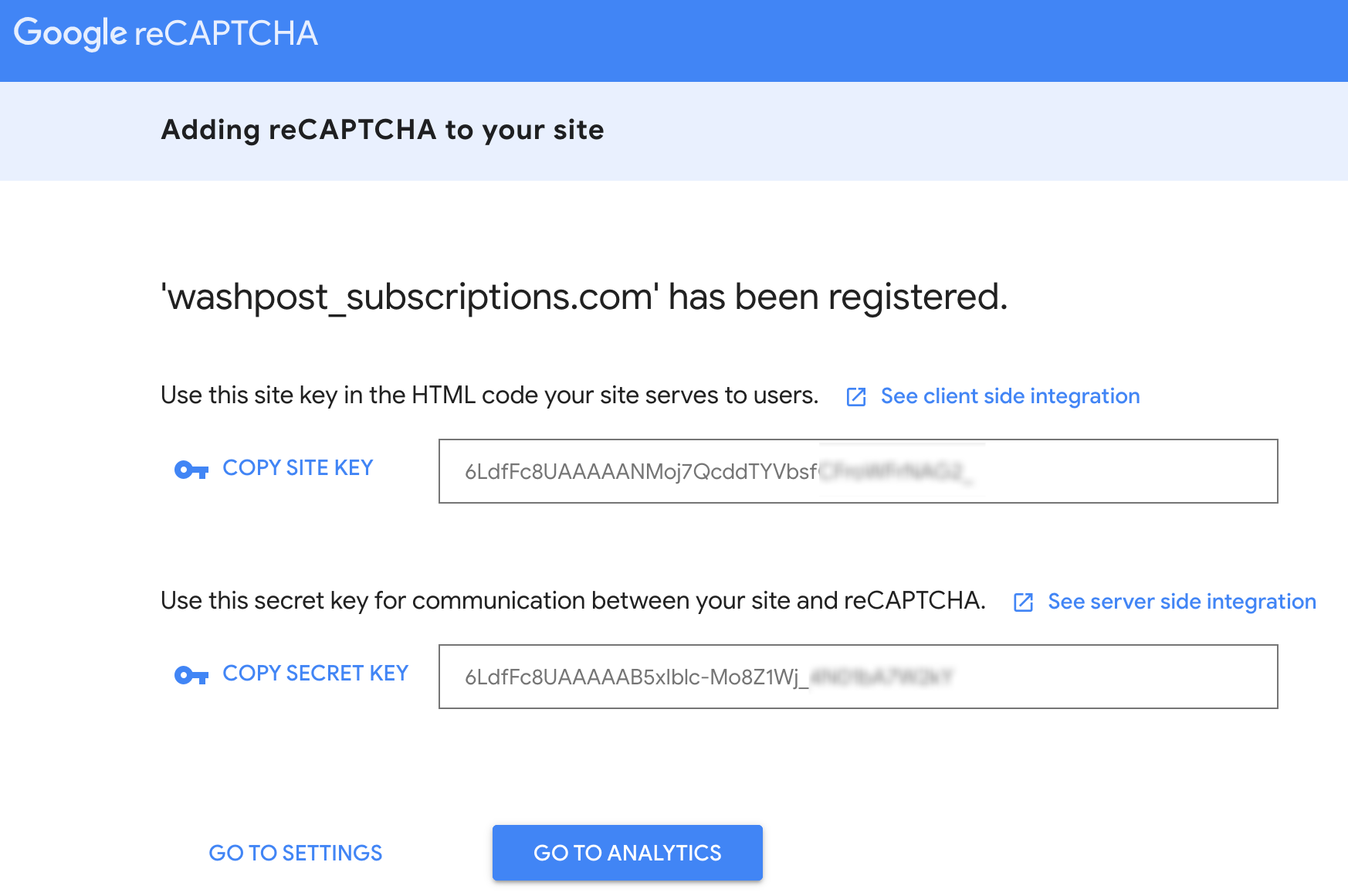 reCAPTCHA V2