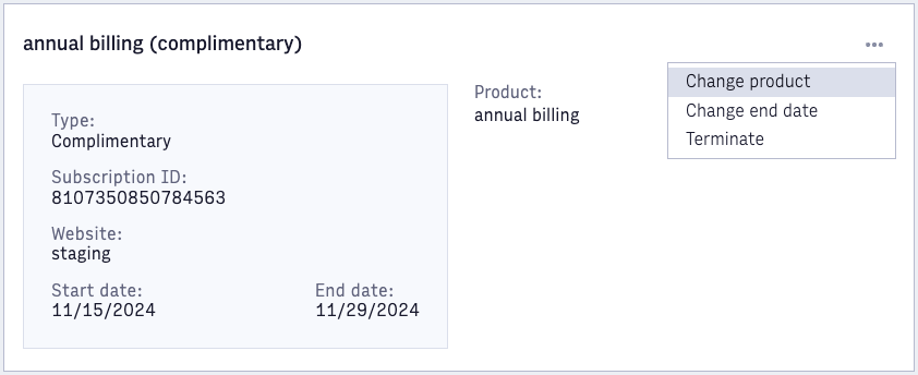 transaction detail